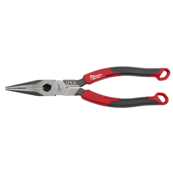 Milwaukee 203mm (8") Comfort Grip Long Nose Pliers - MT555