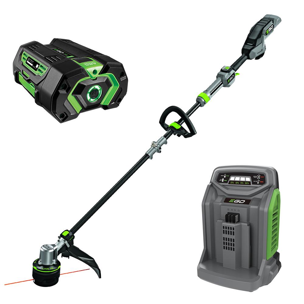 ST1624E-T EGO POWER+ 56V 40cm PowerLoad with LINE IQ & Telescopic Carbon Fibre Shaft Brushless Line Trimmer KIT