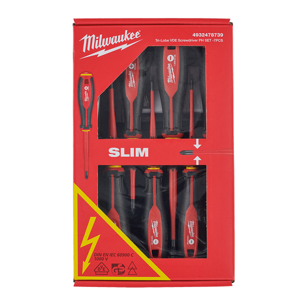 7 PIECE VDE SCREWDRIVER SET 4932478739