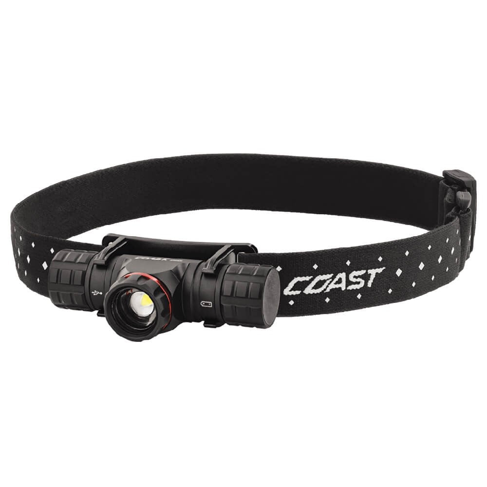 XPH30R- Rechargeable Pure Beam Focusing LED Headlamp- 1000 Lumens on Turbo Mode