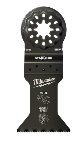 Milwaukee Starlock 44mm Bi-Metal Metal Segmented Blade 48906035