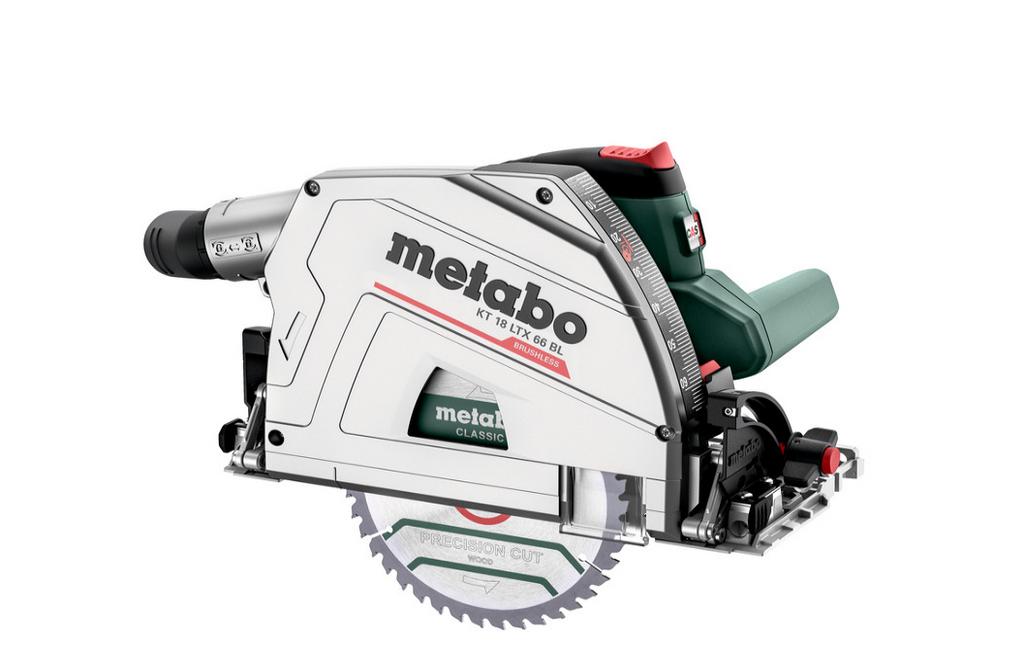 Metabo KT 18 LTX 66 BL 18V 66mm Cordless Brushless Plunge Cut Circular Saw - Skin Only (601866840)