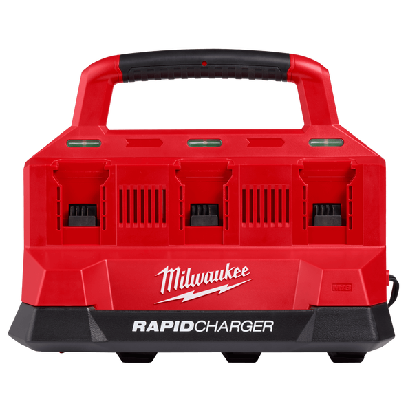 Milwaukee M18PC6 18V Li-ion PACKOUT 6 Bay Rapid Battery Charger