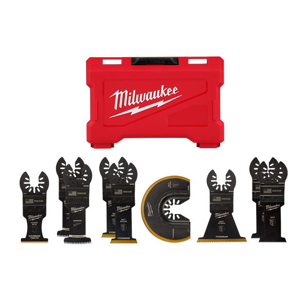 Milwaukee OPEN-LOK™ 9 PC MULTI-TOOL BLADE SET 49109113