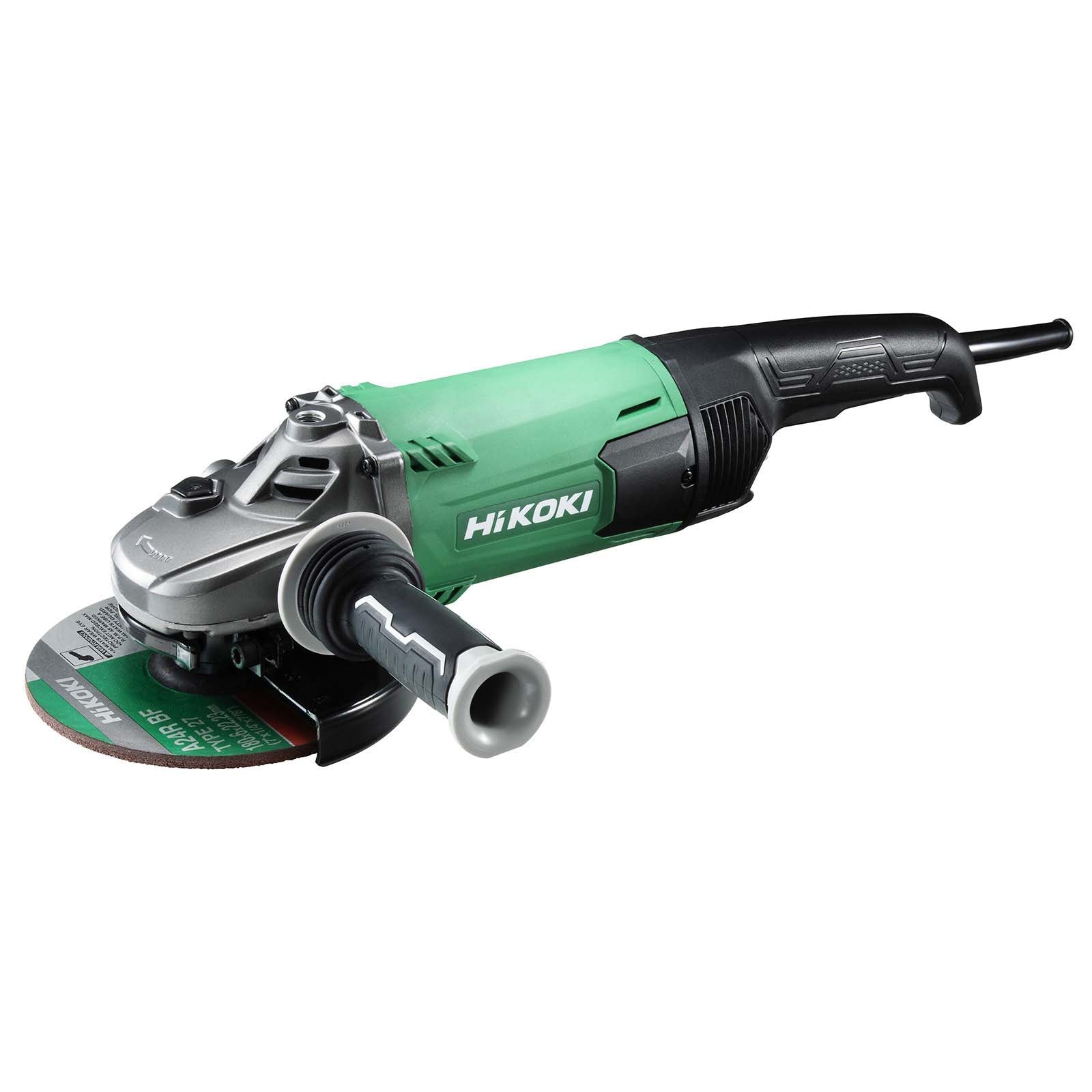 HiKOKI 2400W 180mm Angle Grinder with Trigger (Deadman) Switch G18SE4(H1Z)