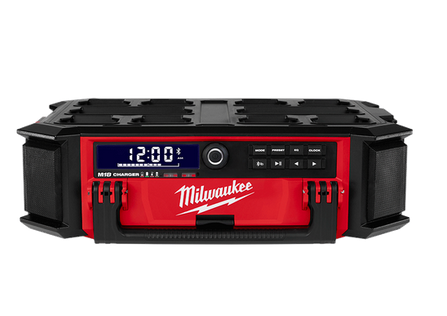 Milwaukee PACKOUT 18V Li-Ion Cordless Worksite Radio & Charger - M18PORC-0 (Tool Only)