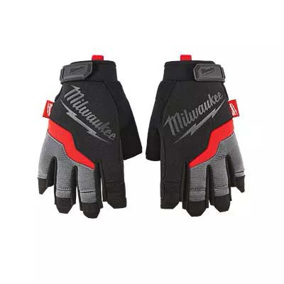 Milwaukee Small Fingerless Work Gloves 48228745